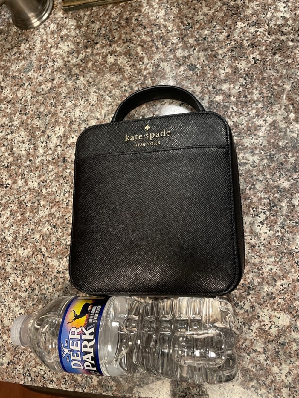 Kate Spade ♠️ New York Black Structured Top Handle Bag - Picture 11 of 11